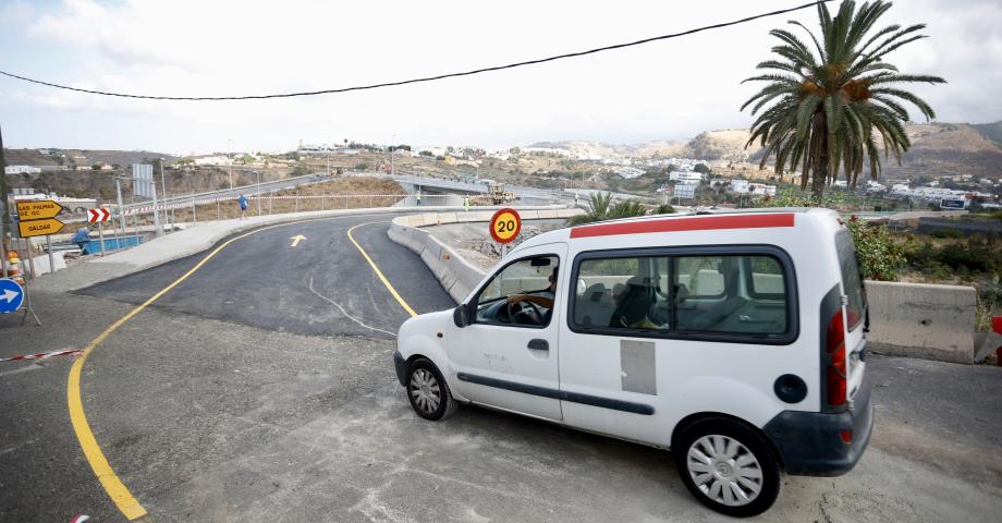 La Consejería de Obras Públicas pone en servicio la nueva conexión del casco de Arucas con la Circunvalación