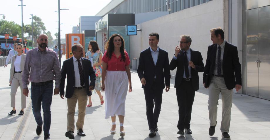 Granadilla de Abona recibe la visita institucional del ministro de Industria, Comercio y Turismo