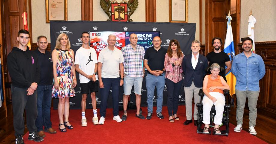 La XI Hospiten 8KM Orotava, a la luz en la noche de este sábado