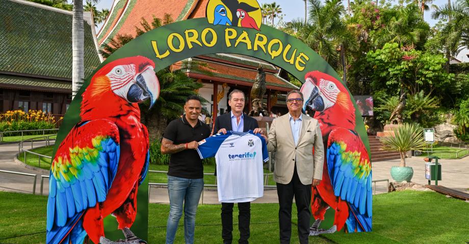 Loro Parque se convierte en patrocinador del CD Tenerife en la temporada 23-24