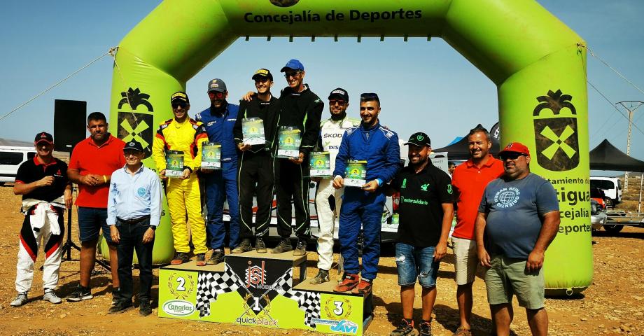 Antigua recupera los slaloms en tierra iniciando la competición insular en Fuerteventura