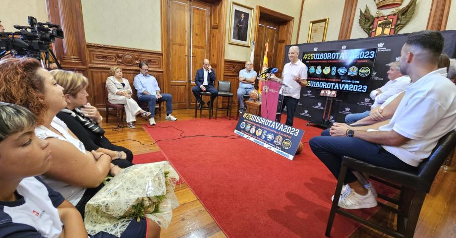 El torneo internacional de baloncesto cadete Villa de La Orotava cumple su XXV edición