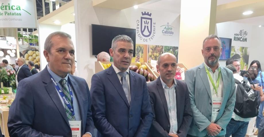 El Cabildo promociona el sector hortofrutícola de La Palma en la feria Fruit Attraction 2023