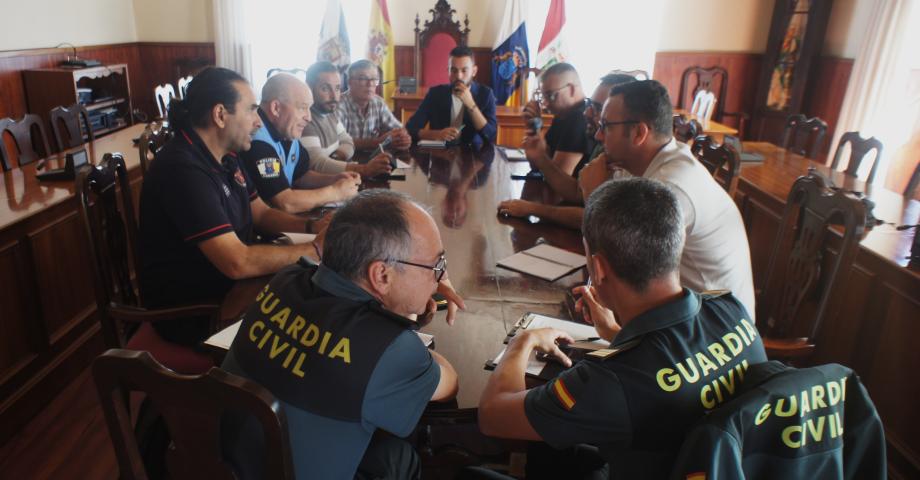 El Ayuntamiento prepara la planificación de seguridad de las Tablas de San Andrés