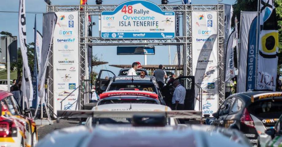El 49 Rally Orvecame Isla de Tenerife retoma mañana la competición desde Santa Cruz