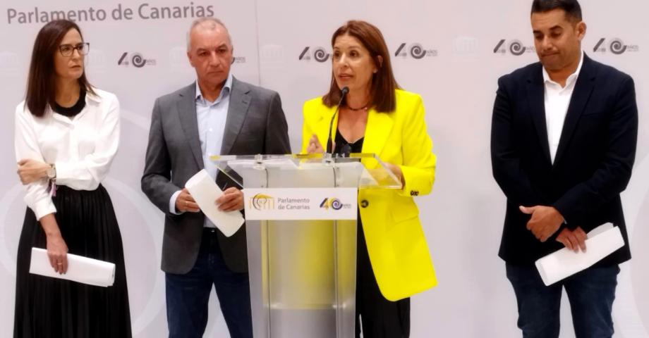 NC-BC rescata el tren de Gran Canaria y la Metroguagua para los presupuestos canarios de 2024