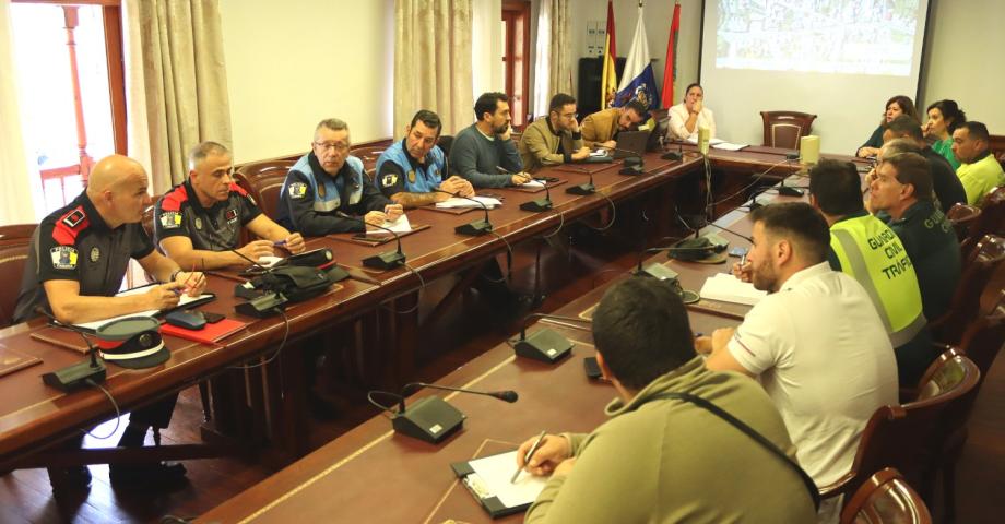 El Ayuntamiento de Tacoronte coordina las labores de seguridad de la XXXIII Media Maratón de la ciudad