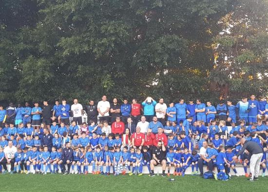 El CD Sauzal disfruta de un entrenamiento guiado por el CD Tenerife 