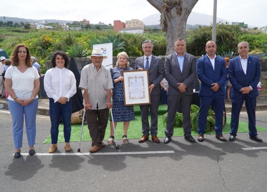 San Juan de la Rambla ya tiene una calle dedicada a Los Alzados