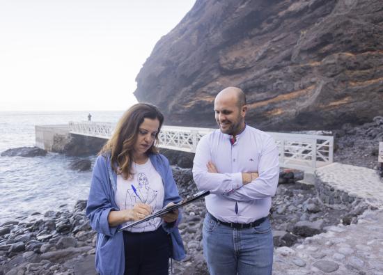 El Cabildo finaliza el embarcadero del barranco de Masca