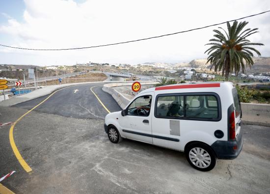 La Consejería de Obras Públicas pone en servicio la nueva conexión del casco de Arucas con la Circunvalación