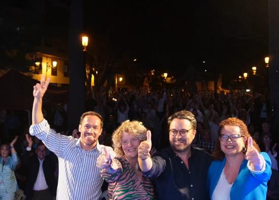Zapata: "Este domingo tenemos que ir todos a votar para teñir La Palma de azul PP“