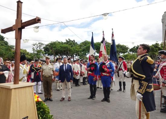 Santa Cruz finaliza la conmemoración del 226 aniversario de la Gesta del 25 de Julio