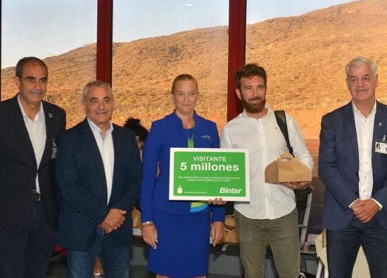 El Hierro recibe al visitante "5 millones“ en el Día Mundial del Turismo