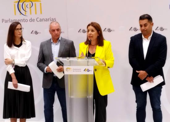 NC-BC rescata el tren de Gran Canaria y la Metroguagua para los presupuestos canarios de 2024