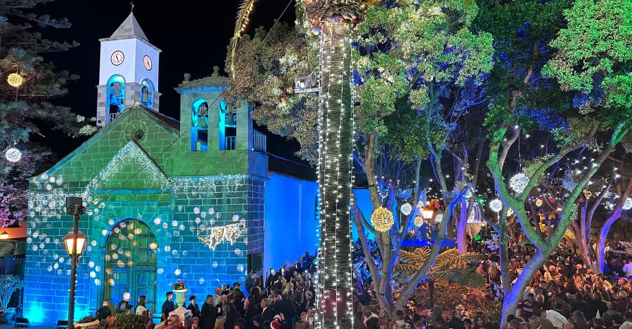 Más de 4.000 personas reciben el 2024 en Santa Úrsula