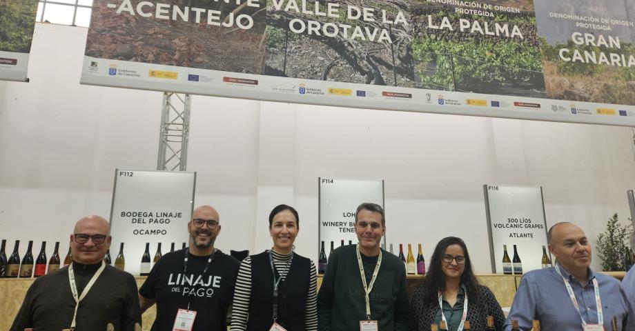 Gran éxito de las bodegas de la D.O. Tacoronte-Acentejo en la cita "Barcelona Wine Week 2024“