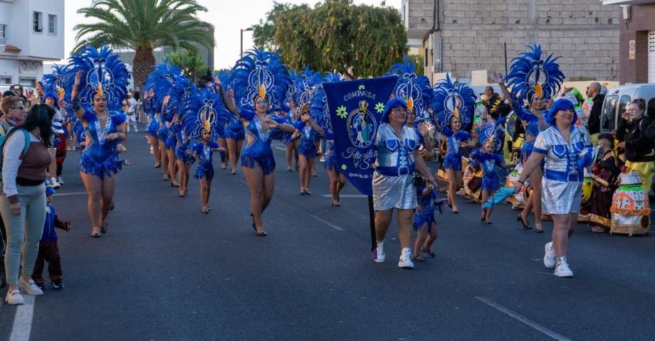 El carnaval ‘selvático’ inunda de diversión las calles de Granadilla de Abona