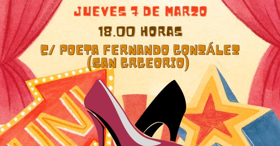 La zona comercial de San Gregorio está lista para acoger la popular Carrera de Tacones