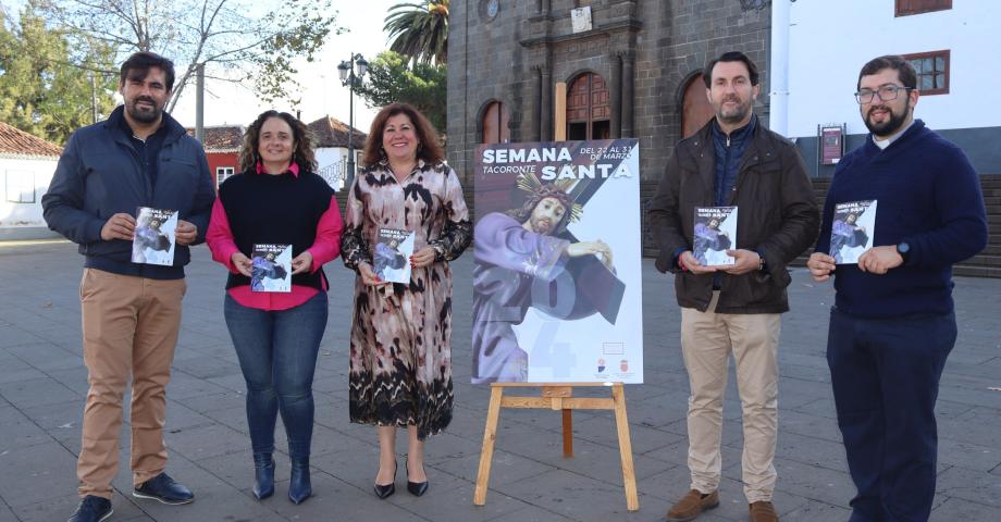 Presentado el cartel anunciador de la Semana Santa 2024 de Tacoronte