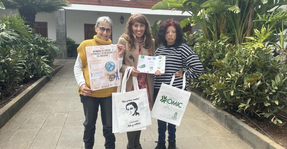 La Concejalía de Consumo organiza una jornada de concienciación ciudadana en la plaza de La Estación