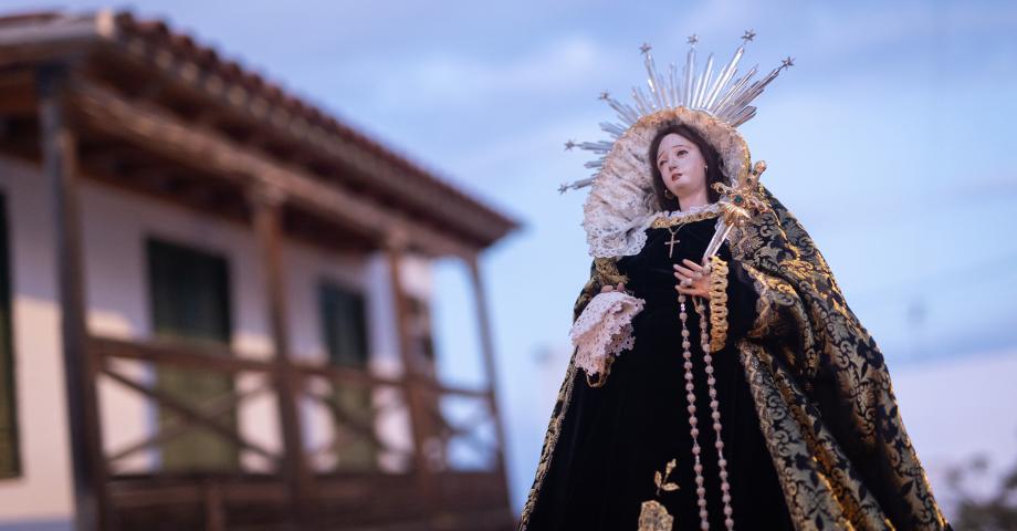 Procesión del Jueves Santo en Barranco Hondo