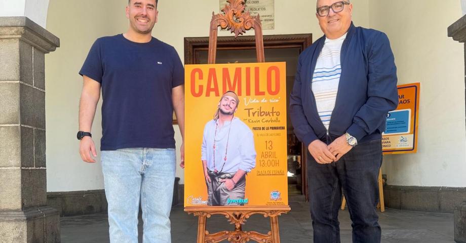 La música de Camilo llenará de ritmo Los Llanos de Aridane este sábado