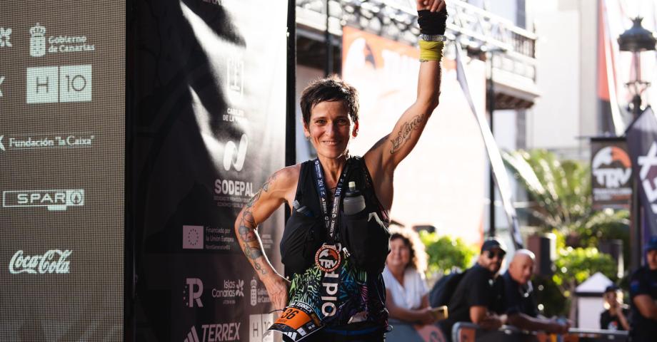 Los corredores palmeros muestran su nivel en la Transvulcania adidas Terrex