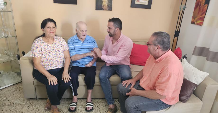 Tres teldenses presumen de sus 100 años