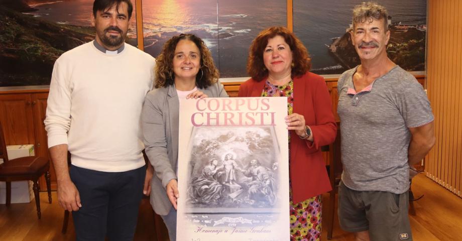El Corpus Christi de Tacoronte rendirá homenaje póstumo al artista Jaime Graham