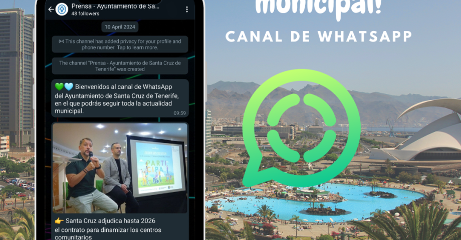 El Ayuntamiento de Santa Cruz habilita un canal informativo a través de WhatsApp