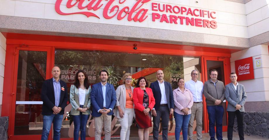 El Ayuntamiento de Tacoronte y Coca-Cola subrayan el protagonismo de la compañía en la ciudad