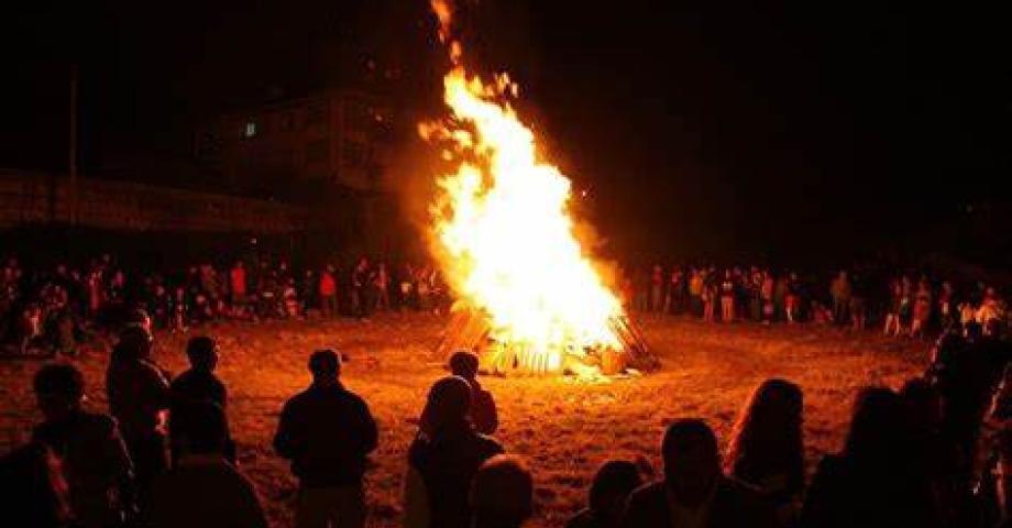 Delimitación de las hogueras en la Noche de San Juan