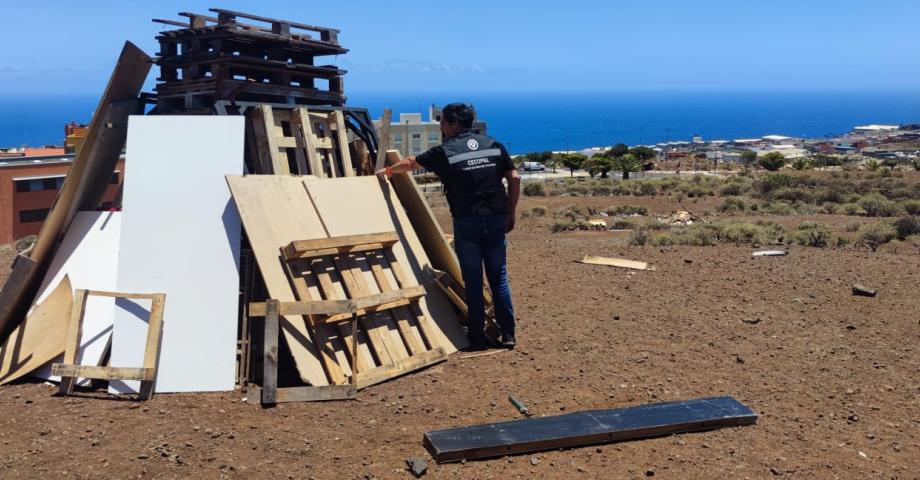 Santa Cruz despliega mañana un dispositivo de seguridad con motivo de las hogueras de San Juan