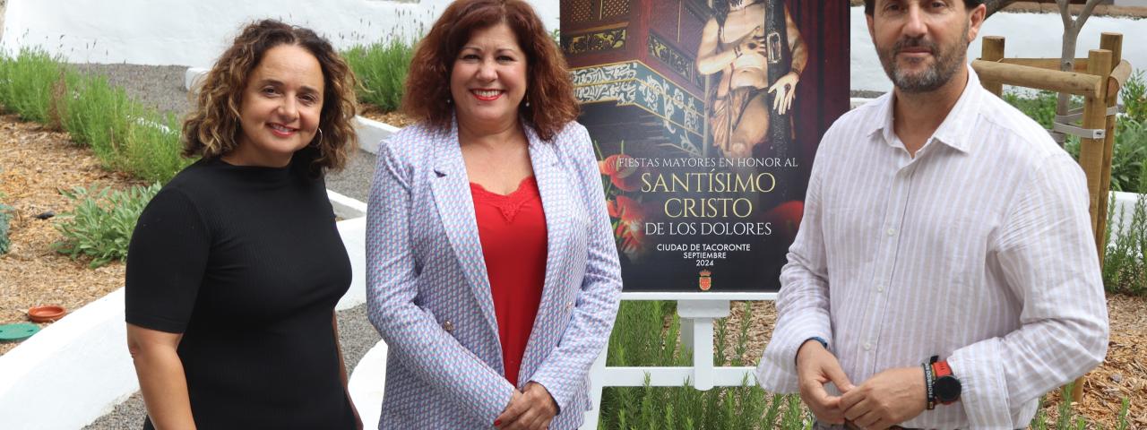 Presentado el cartel anunciador de las Fiestas Mayores de Tacoronte, en honor al Cristo de la ciudad