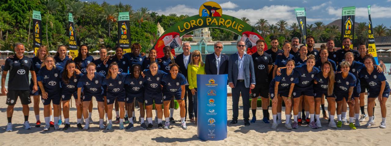Siam Park recibe a la UD Tenerife en el marco de su acuerdo de colaboración