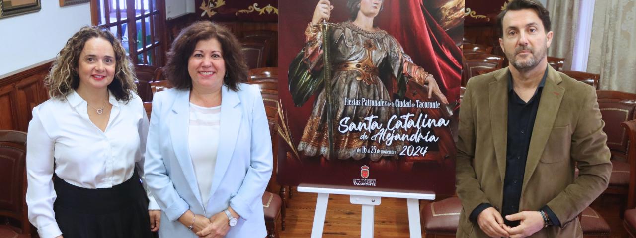 Tacoronte se prepara para celebrar las Fiestas Patronales 2024 en honor a Santa Catalina de Alejandría