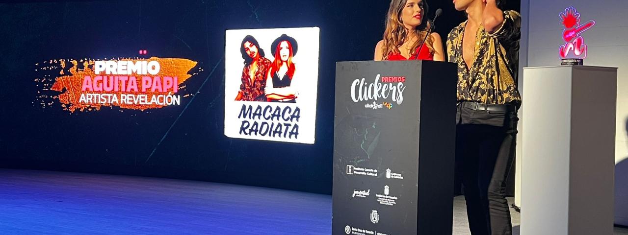 La Palma celebra el triunfo de sus artistas Valeria Castro y Macaca Radiata en los Premios de LOS40 Music Awards