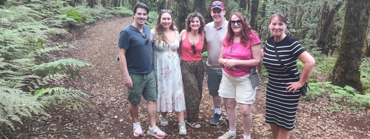 Profesionales de la prensa irlandesa visitan La Gomera para dar a conocer las particularidades de la isla