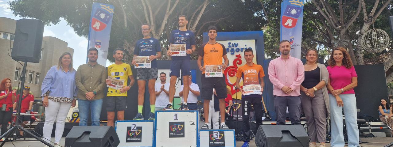 Francisco Cabrera y Chiara Silvia Meroi se coronan en la 32 Carrera Popular Paco Artiles