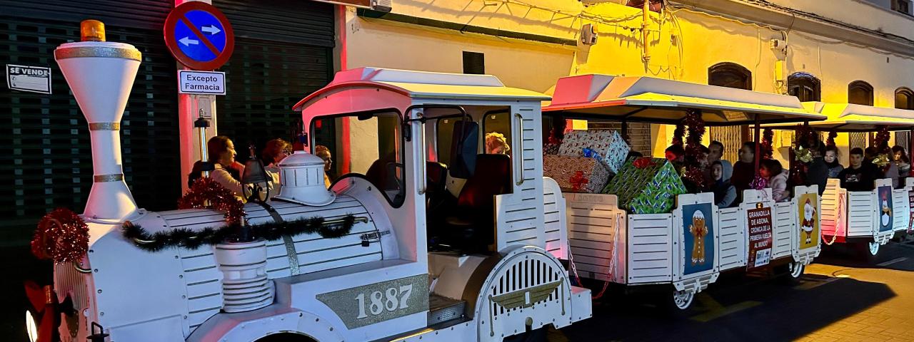 El tren turístico de Navidad recorrerá los lugares emblemáticos del casco histórico