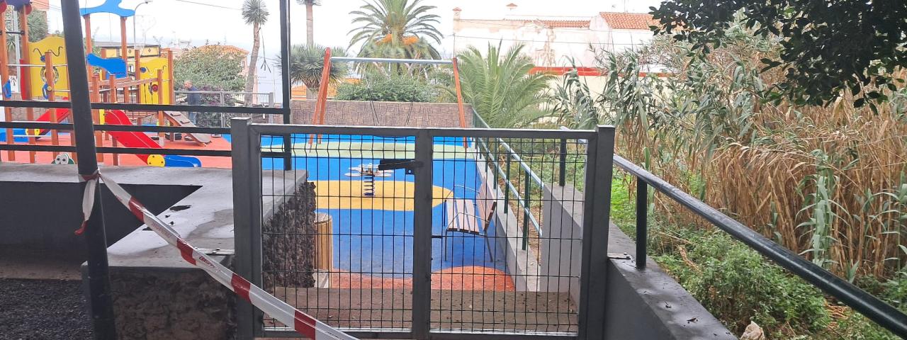 Mejora de la seguridad del parque infantil La Zarza en San José