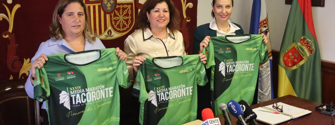 La Media Maratón de Tacoronte hace historia con 820 participantes en su edición 34