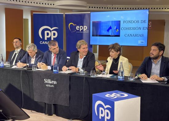 Gabriel Mato y Manuel Domínguez alertan de que Canarias ha perdido 600 millones de euros procedentes de los fondos de cohesión