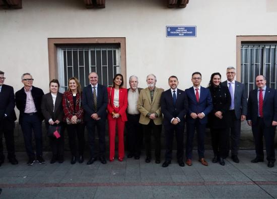 Santa Cruz reconoce a los hermanos R&iacute;os con un paseo en el barrio Salamanca