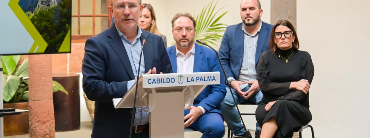 El Cabildo contará con casi 220 millones de euros en 2025 para seguir transformando La Palma