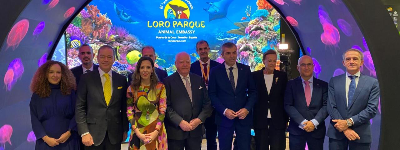 Loro Parque llega a una nueva edición de FITUR tras registrar un año récord