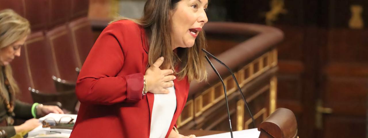 Alicia Álvarez denuncia que el rechazo del PP al decreto del Gobierno es un "auténtico destrozo“ a Canarias "con apoyo de Fernando Clavijo y CC“