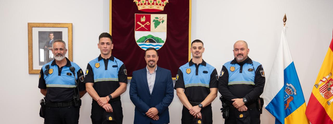 El Ayuntamiento de la Villa de Mazo incorpora dos nuevos policías locales