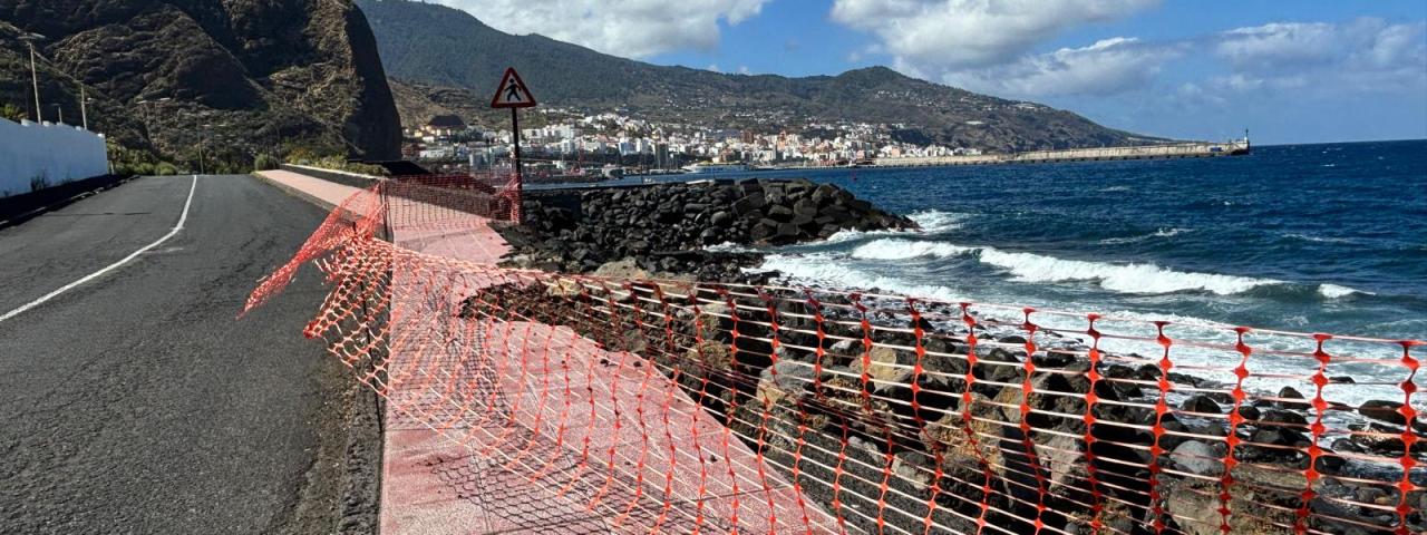 El PP de Breña Alta insta al grupo de Gobierno a trabajar con Costas para agilizar las obras del paseo de Bajamar